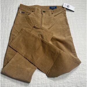 POLO RL Kids Brown Corduroy Pants Size 12